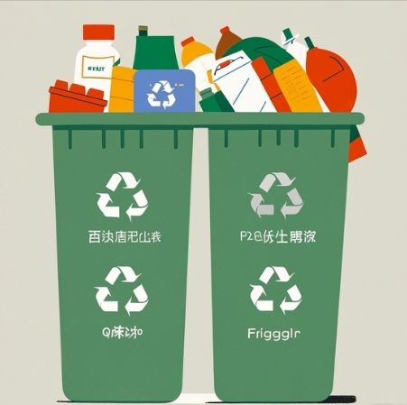 垃圾分类共享绿色环保低碳生活