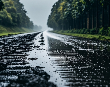 强化雨后清洗 确保道路洁净
